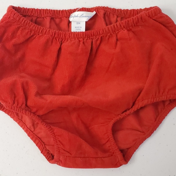 ❤ Red Polo Ralph Lauren Baby Girl Dress 18 month - Picture 5 of 7